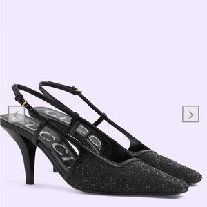 WOMEN'S GG SLINGBACK PUMP SIZE 42, NEVER BEEN WORN .